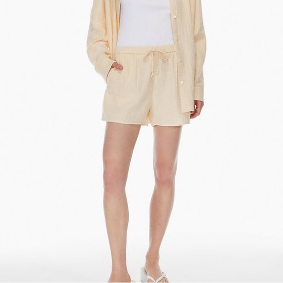 Wilfred Pants - Wilfred Free Sail Shorts Sunfaded Apricot NEW